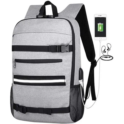 Mochila eléctrica para monopatín
