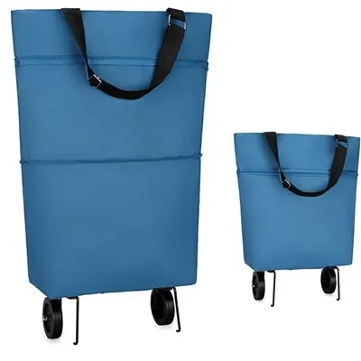 Bolsas de supermercado reutilizables con ruedas